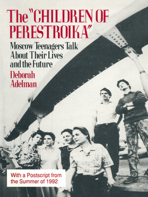 cover image of The Children of Perestroika